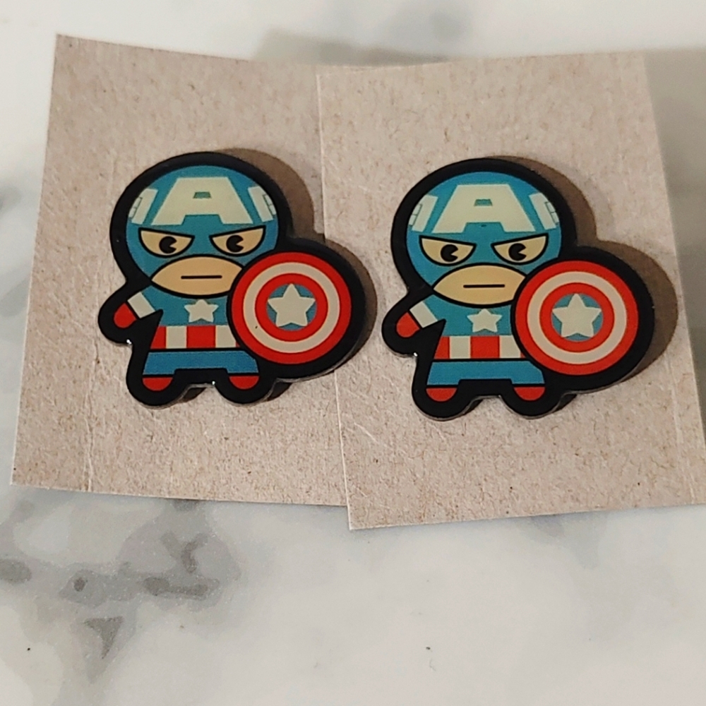 Captain America Lapel Pins